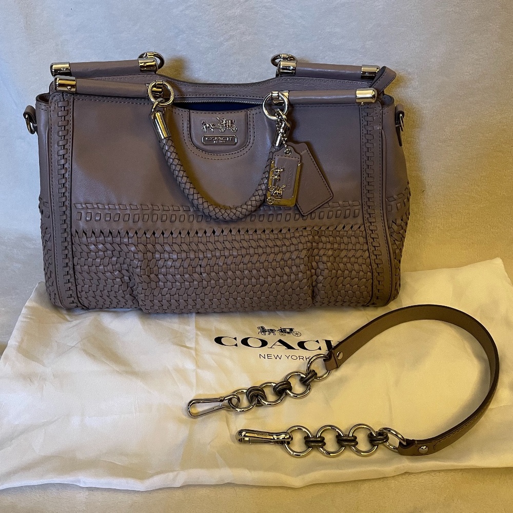 COACH MADISON CAROLINE DOWEL SATCHEL